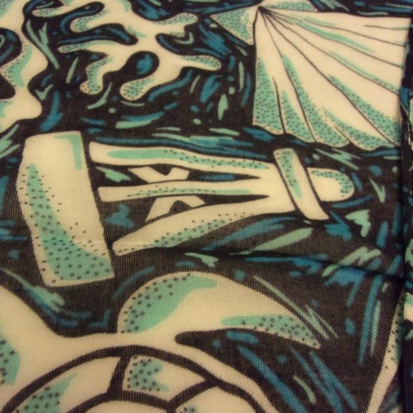 Vera Bradley Soft Fringe Long Shore Enough 26 X 72 New with Tags - Picture 5 of 10